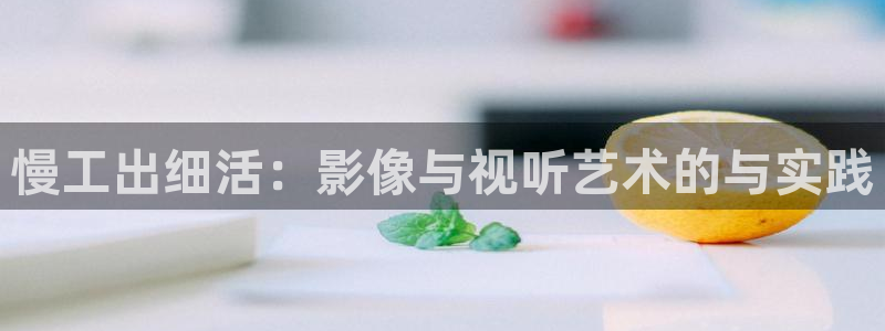 皮特影视在线观看免费版：慢工出细活：影像与视听艺术的与实践